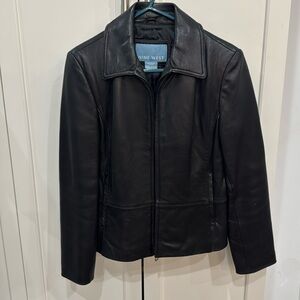Women’s Nine West 100% genuine, leather jacket.